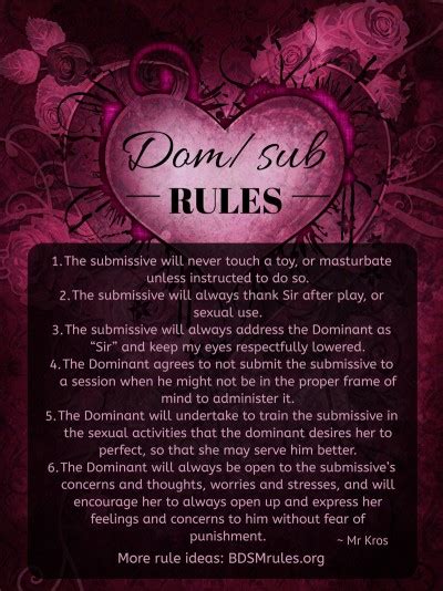 Domination / submission (D&S) Chat